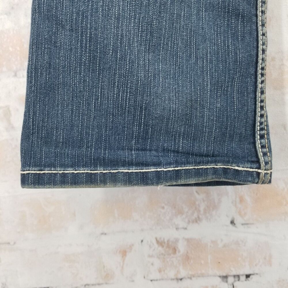 BKE Madison Women's Bootcut Flared Denim Blue Jeans 25 x 31 1/2 Stretch Med Wash - Picture 11 of 14